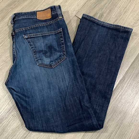 AG Adriano Goldschmied “The Protege Straight Leg” Dark Wash Stretch Jeans size32 - Picture 1 of 12